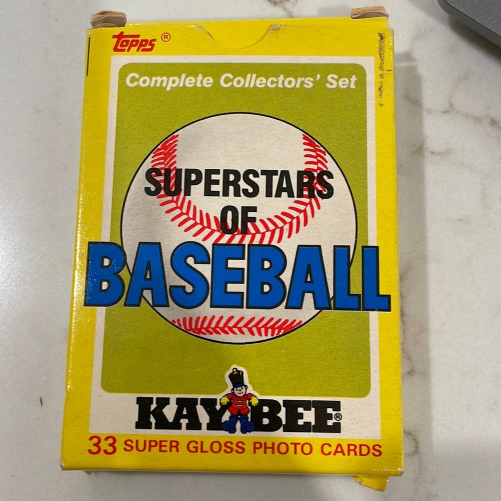 1987 Topps Full Set - Superstars of Baseball